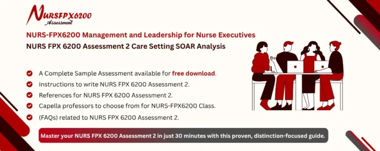 NURS FPX 6200 Assessment 2 Care Setting SOAR Analysis