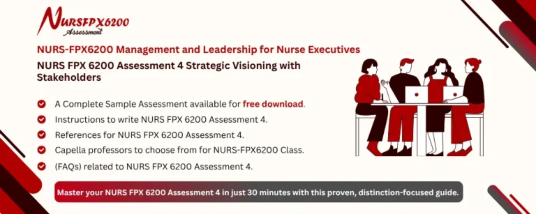 NURS FPX 6200 Assessment 4 Strategic Visioning with Stakeholders