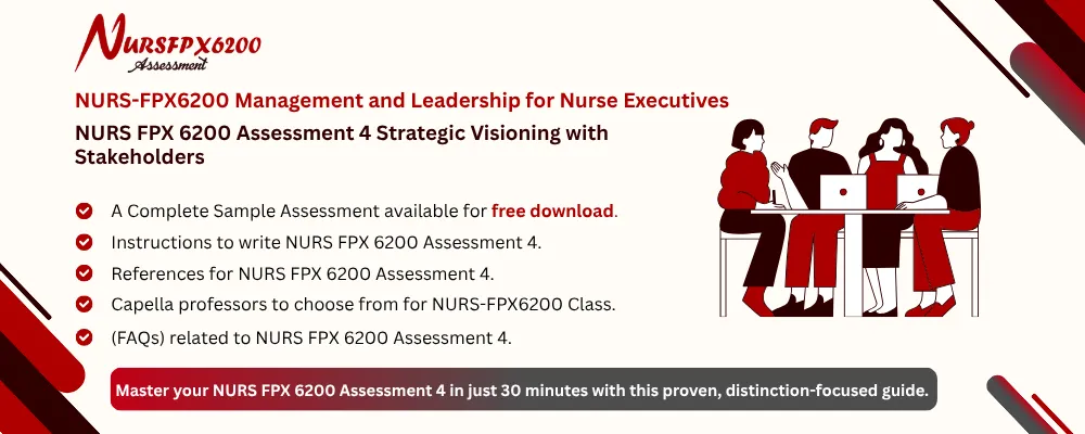 NURS FPX 6200 Assessment 4 Strategic Visioning with Stakeholders